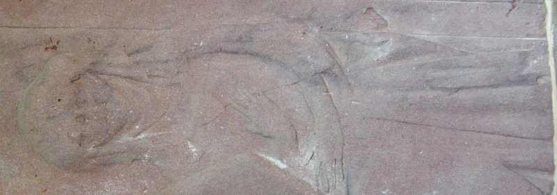 Germany Eberbach Cloister 84 Friedrich Bucher von Laurenburg and wife 1313